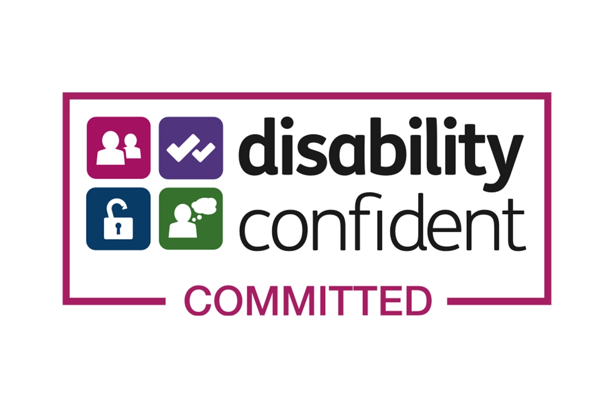 Disability Confident Logo - Committed